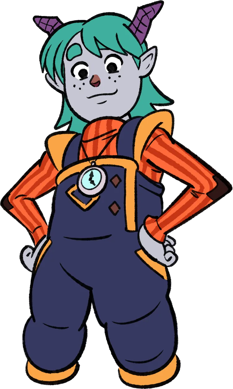 Finn in a Starforce superhero pose